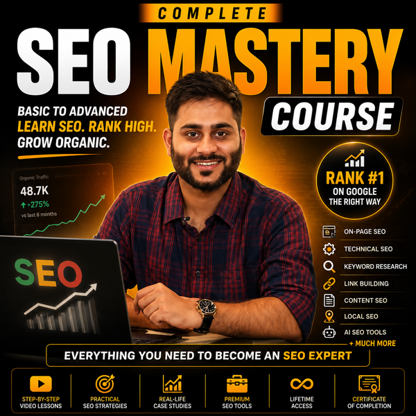 Basic To Advance Seo Mastery Course