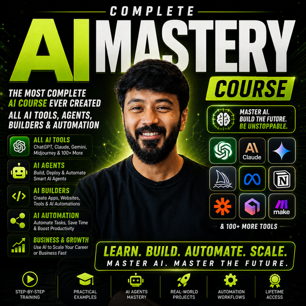 Premium Advance AI Mastery Course By Vaibhav Sisinity
