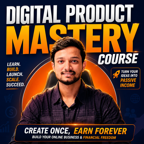 Digital Product Mastery Course By Rithik Choudhary