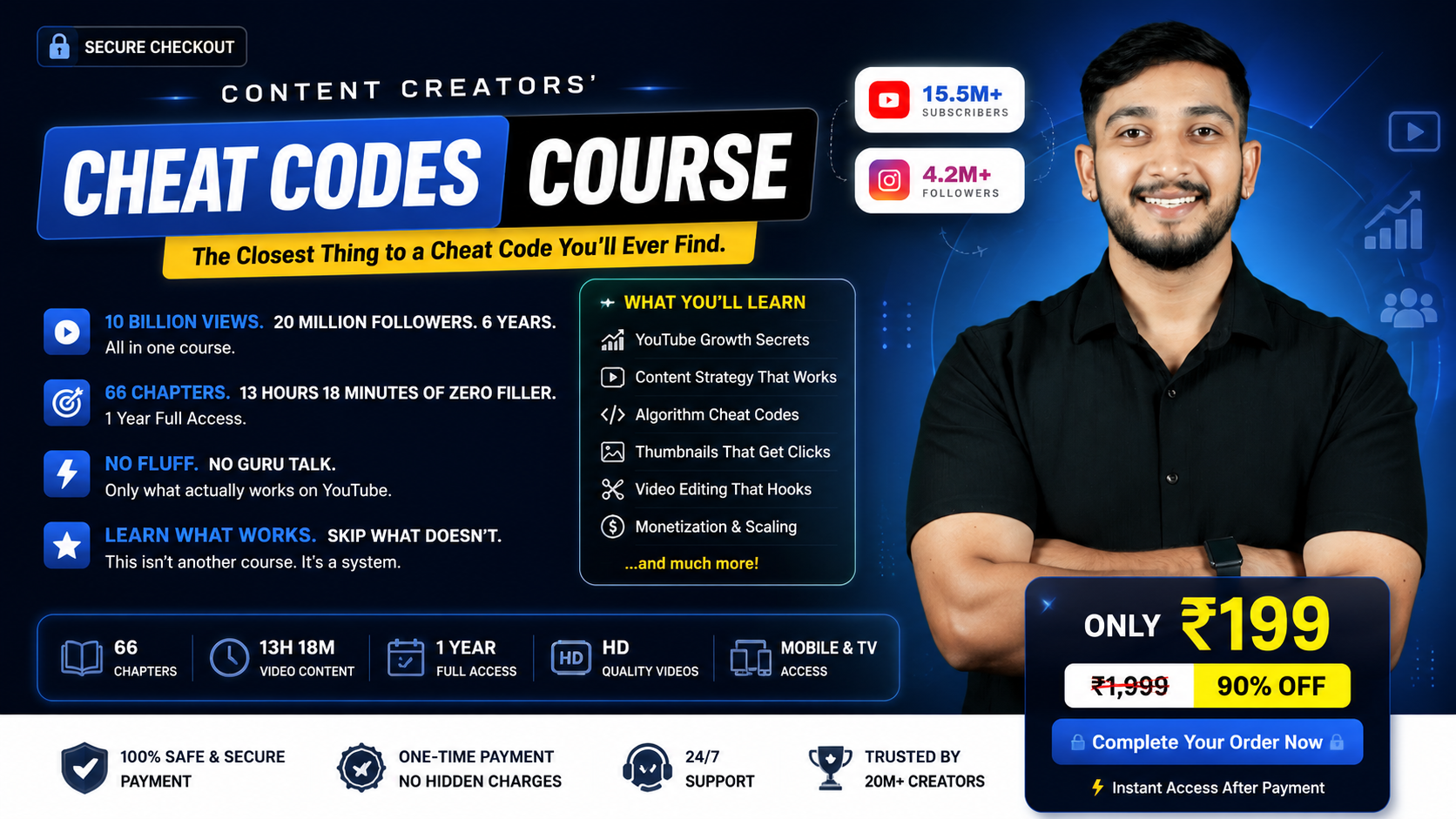 CONTENT CREATORS' CHEAT CODES COURSE – Courseed.shop